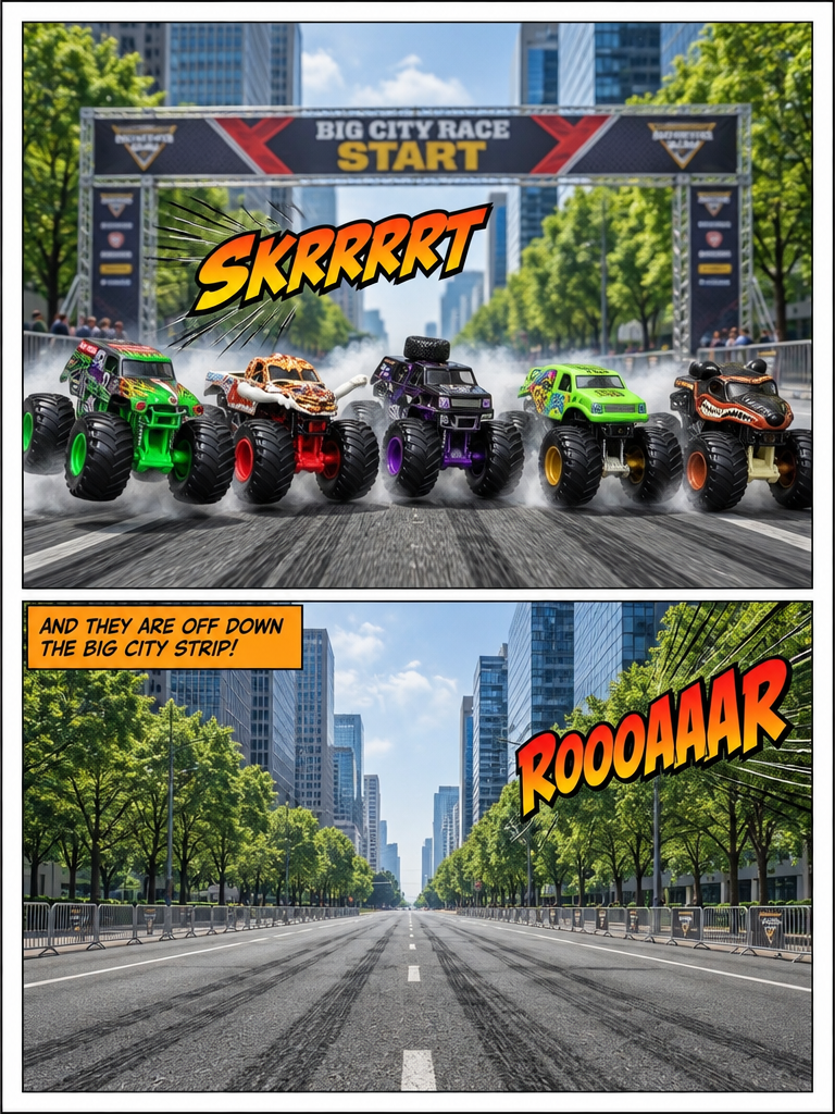 Big City Monster Race (page 4 of 4)