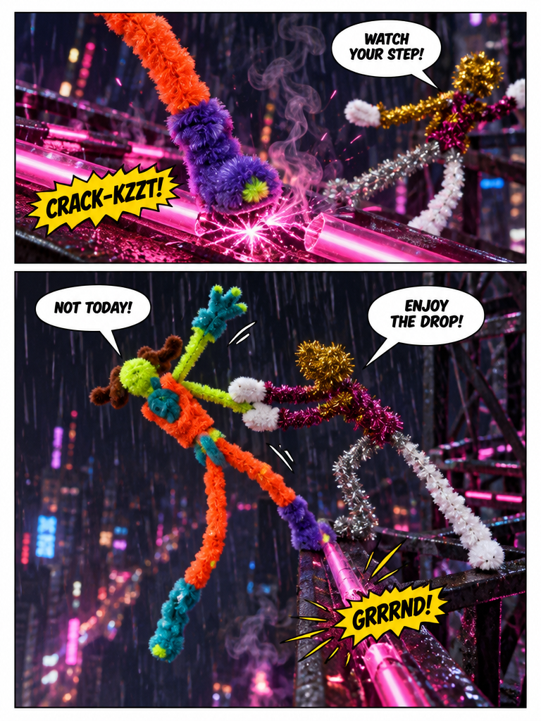 Neon Rooftop Rumble (page 2 of 4)