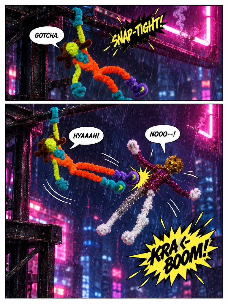 Neon Rooftop Rumble (page 3 of 4)