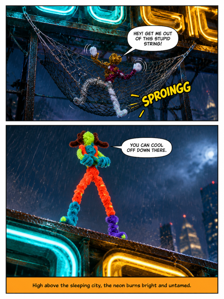 Neon Rooftop Rumble (page 4 of 4)