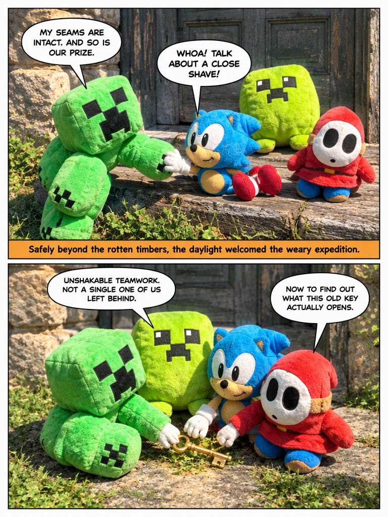 The Gang's Adventure: In the Abandoned House (page 4 of 4)