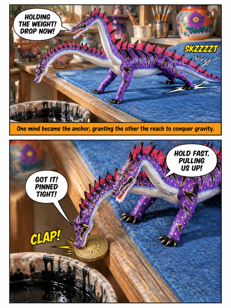 Two Heads, One Step (page 3 of 4)