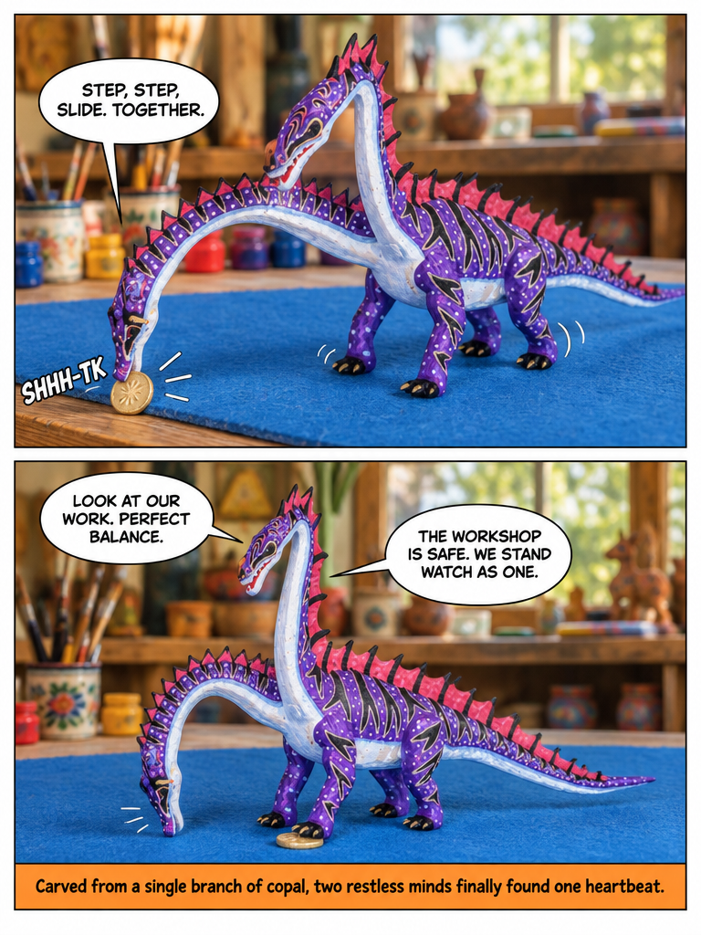 Two Heads, One Step (page 4 of 4)