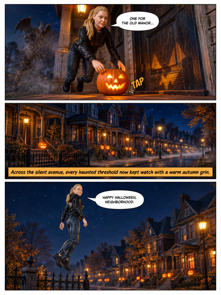 Night Flight of the Flaming Jack-o'-Lanterns (page 4 of 4)