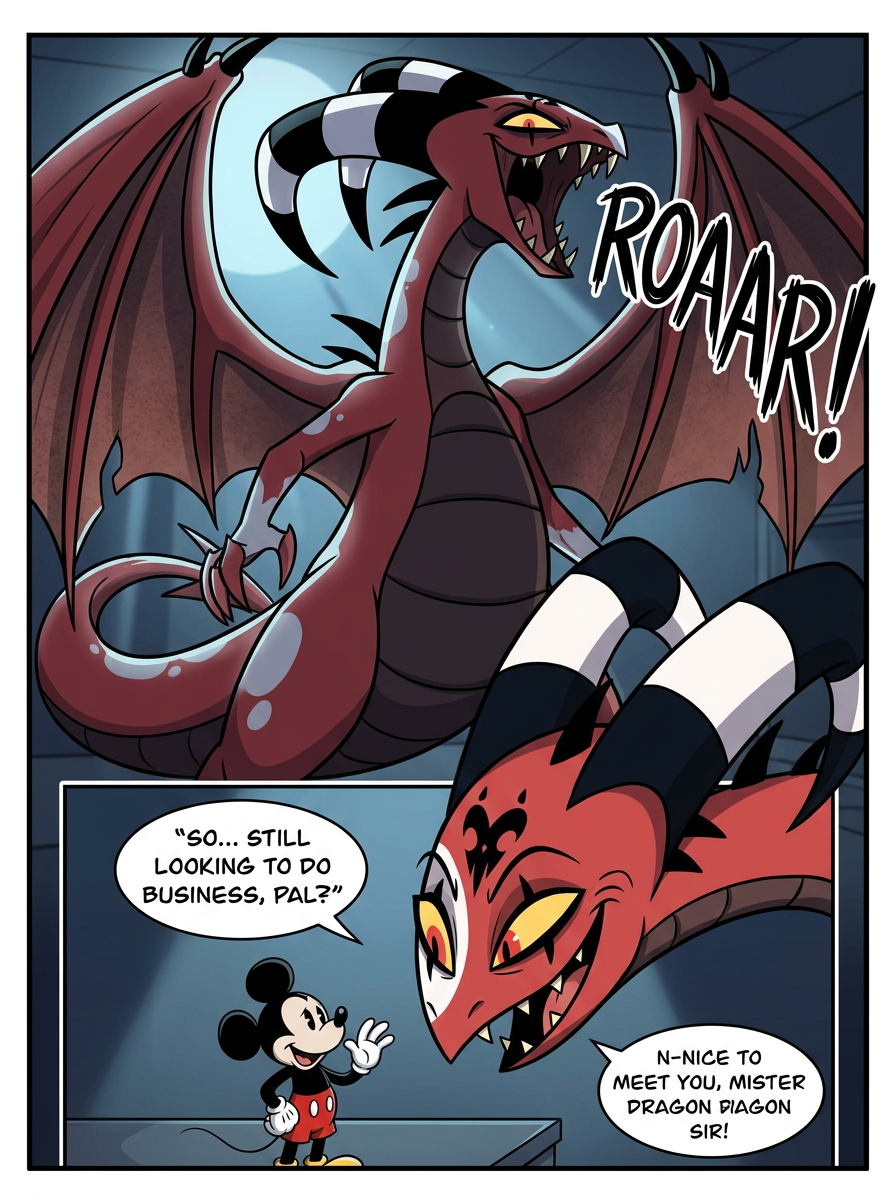 Blitzø/TF Into A Demon Monster (page 4 of 4)