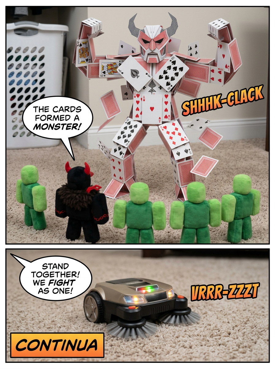 Snack Bot and the Ultimate Card Titan (page 4 of 4)
