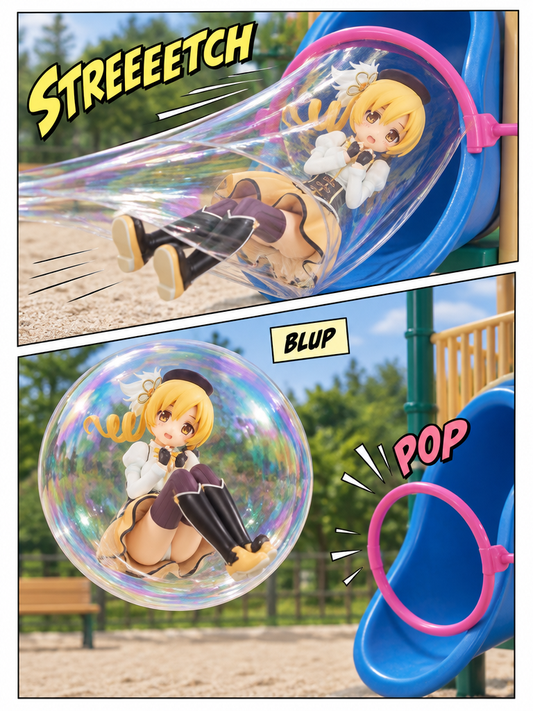 The Slide at the End of the Bubble Ring (page 3 of 4)