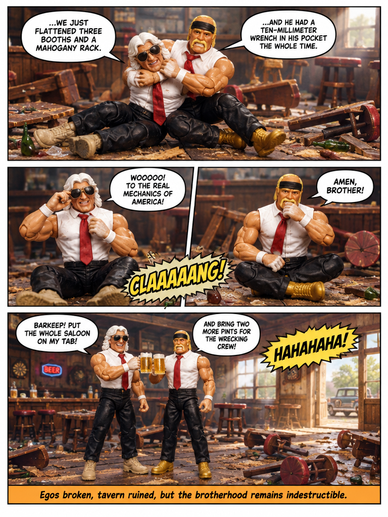 Flair & Hogan: Highway Rest Stop Showdown (page 4 of 4)