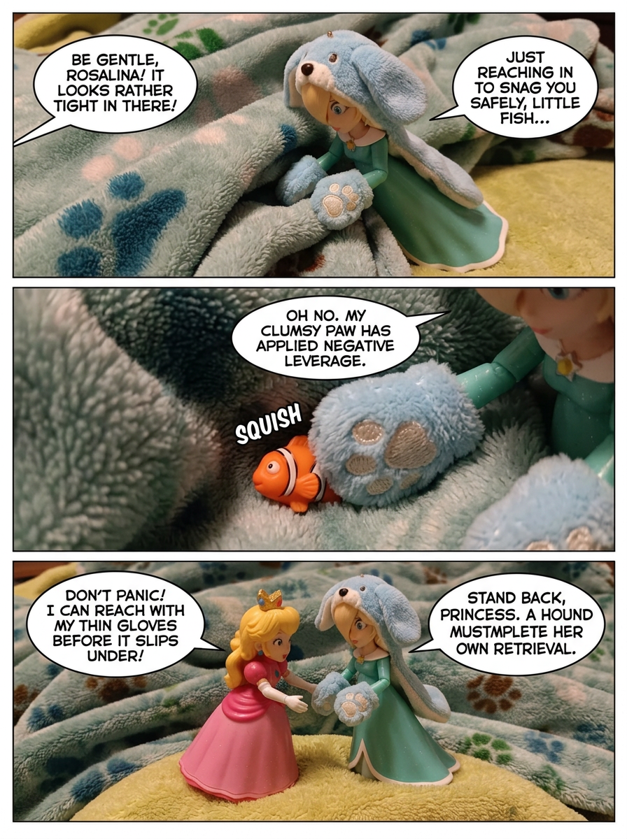 The Quest for the Squeaky Fish (page 2 of 4)