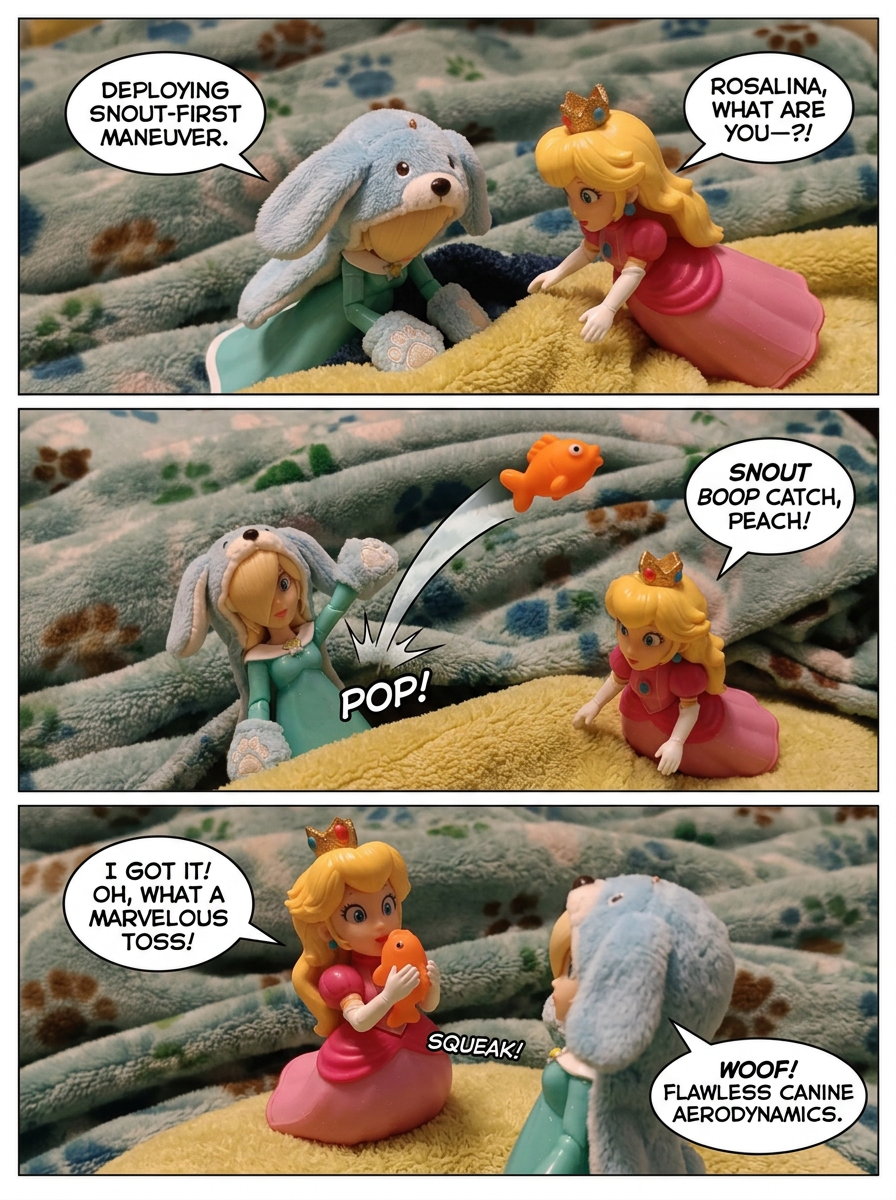The Quest for the Squeaky Fish (page 3 of 4)