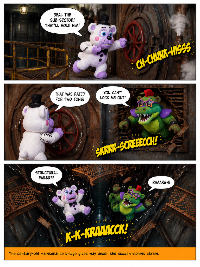 Shift Change in the Lower Vent (page 2 of 4)