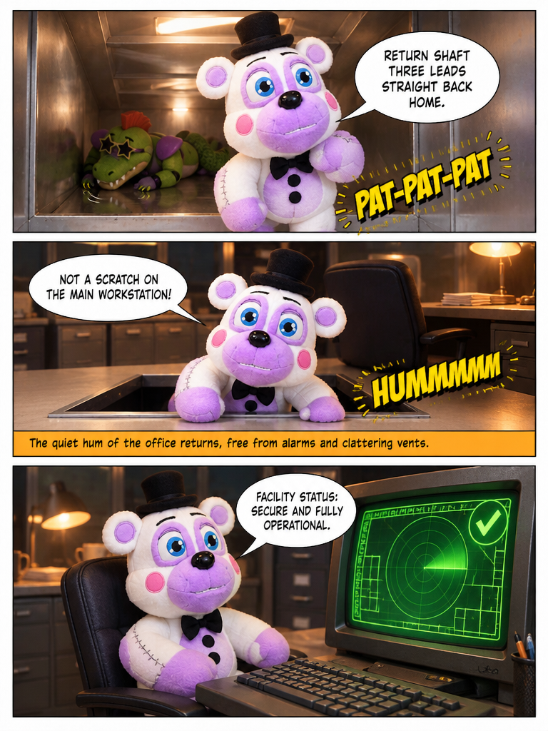 Shift Change in the Lower Vent (page 4 of 4)