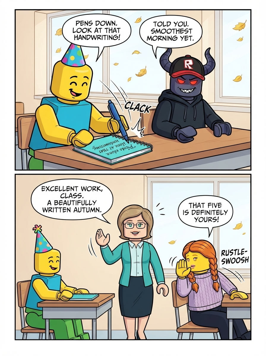 Autumn Dictation (page 4 of 4)