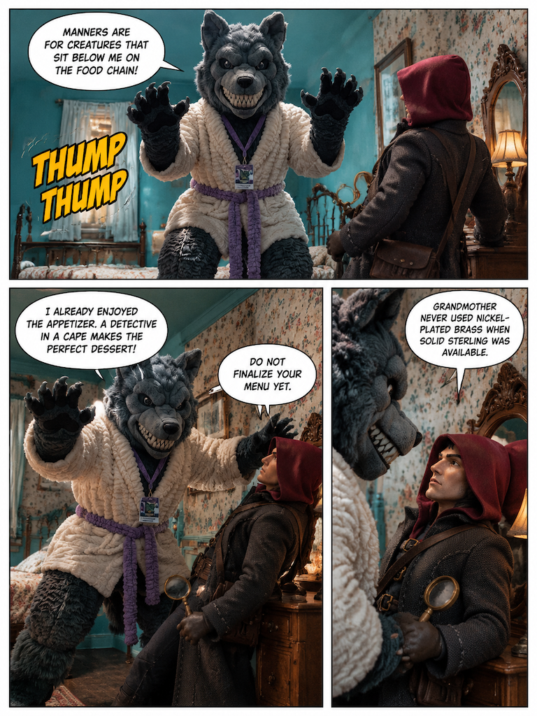 Red Riding Detective: The Big Bad Impostor (page 2 of 4)