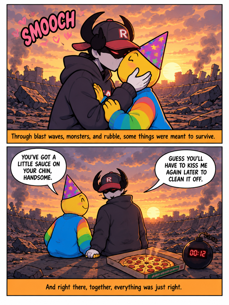 Romance Over Pizza Slices (page 4 of 4)