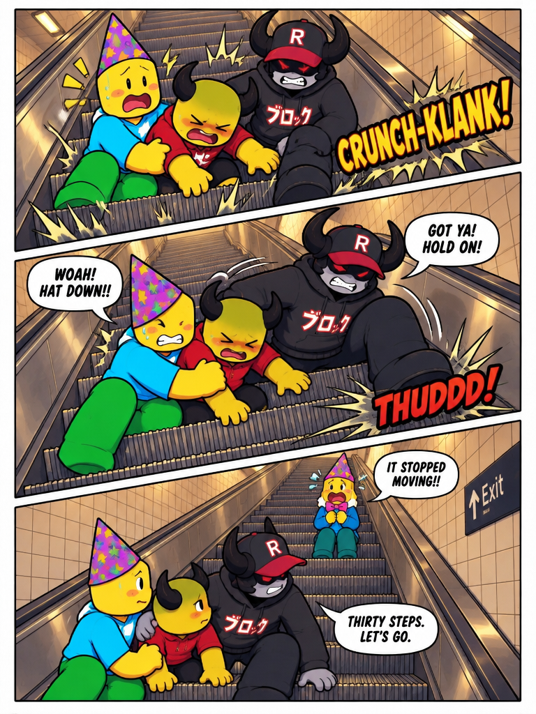 Escalator Stall (page 3 of 4)