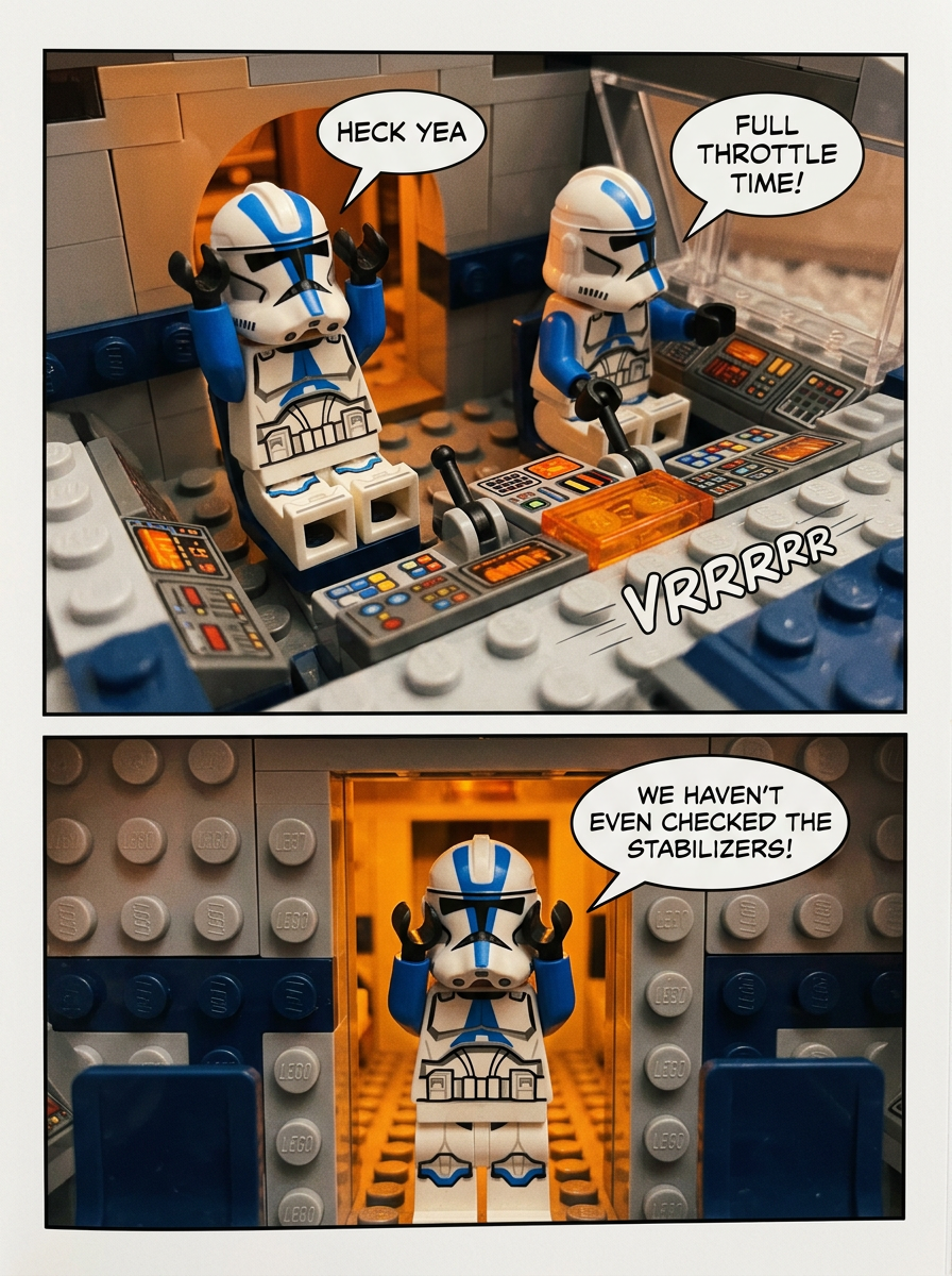 Wrong Button on the Bridge (page 2 of 8)