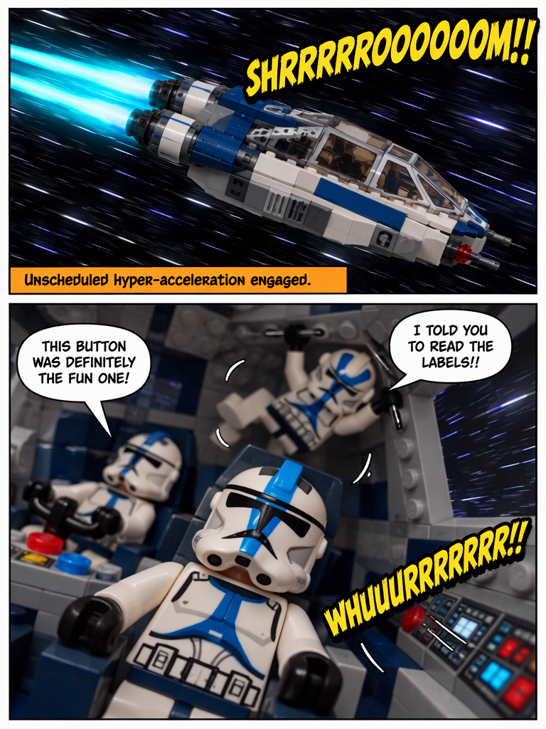 Wrong Button on the Bridge (page 4 of 8)