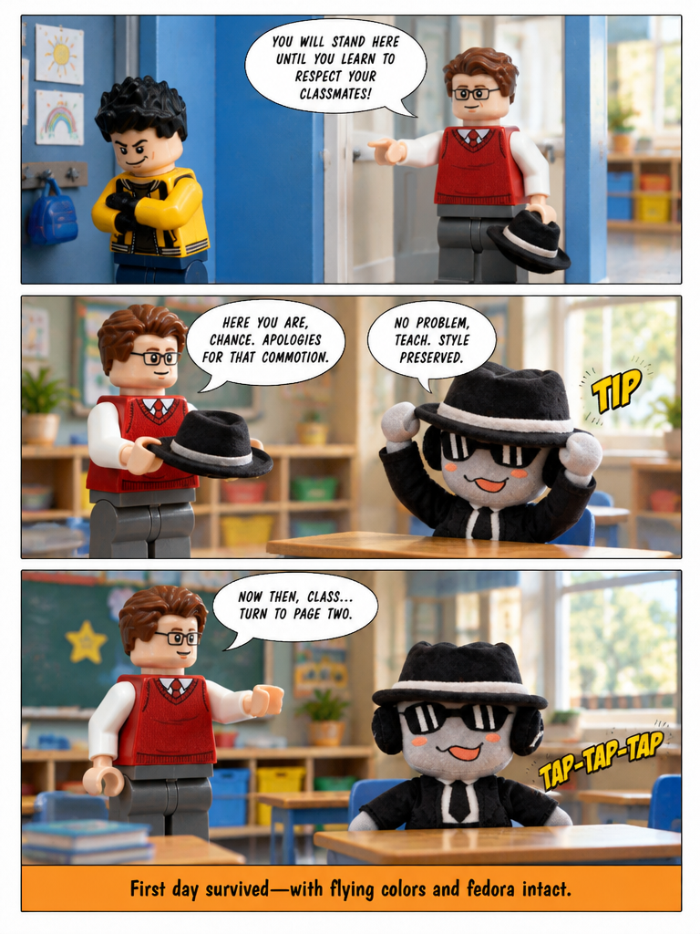 First Day at the Big School (page 4 of 4)