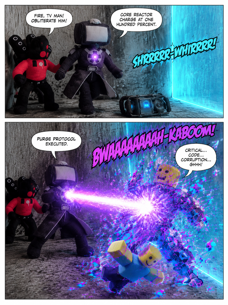 Glitch Infection Escalation (page 3 of 4)