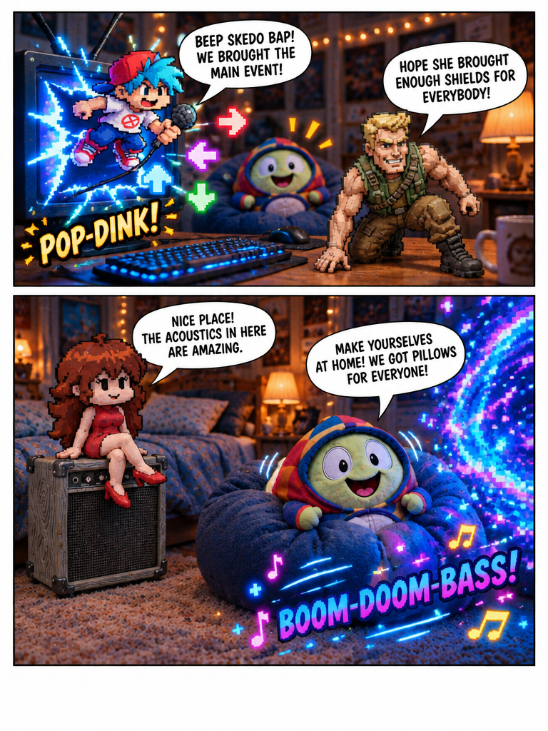Glitch Storm Convergence (page 2 of 4)