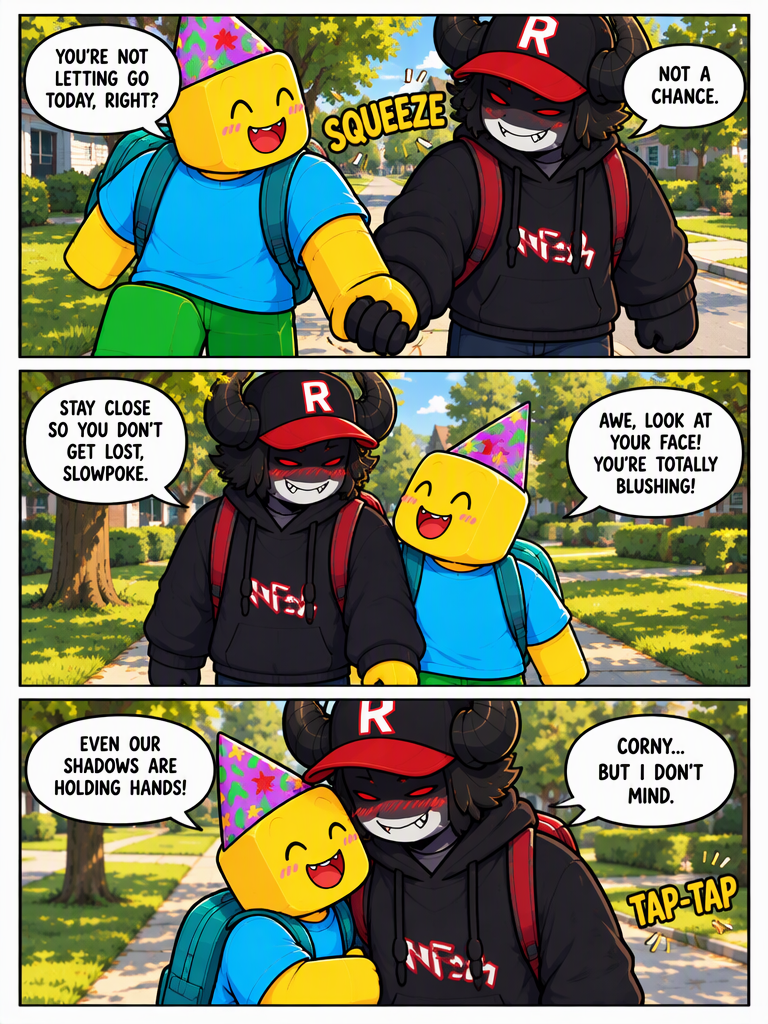 Morning Walk to School (page 2 of 4)