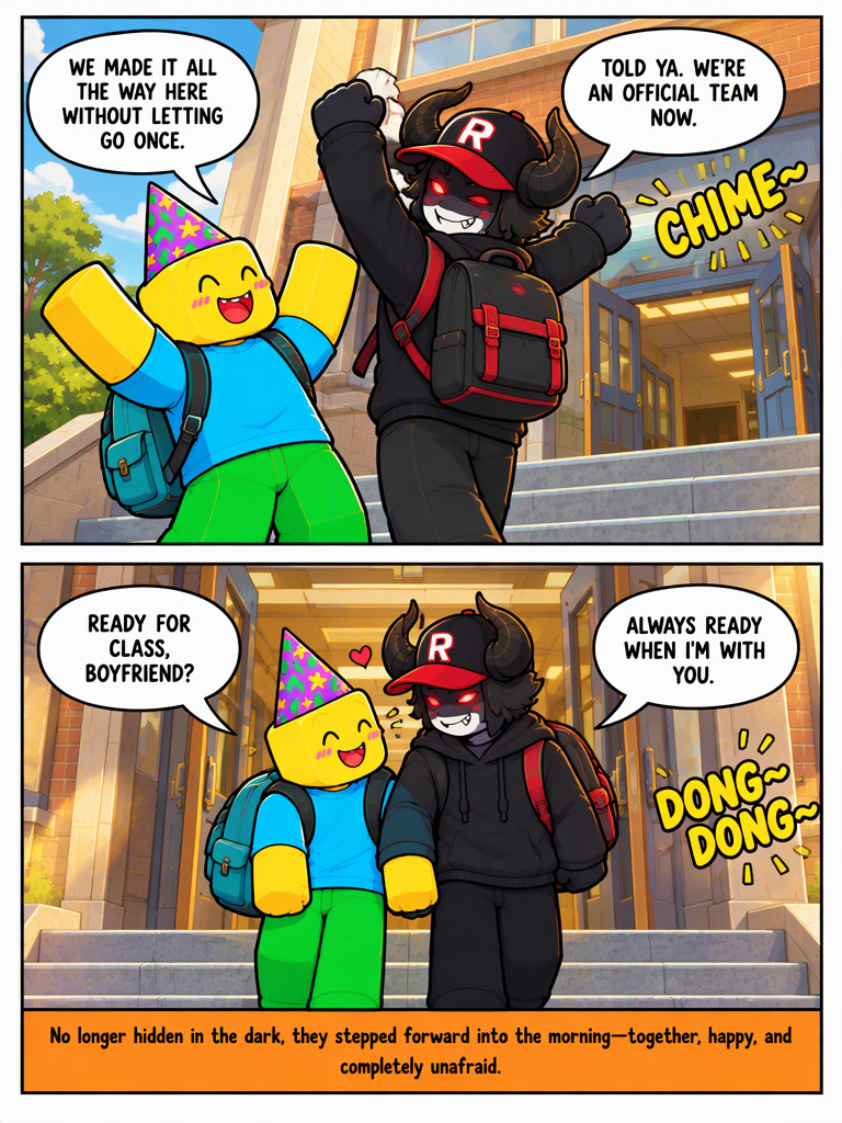 Morning Walk to School (page 4 of 4)