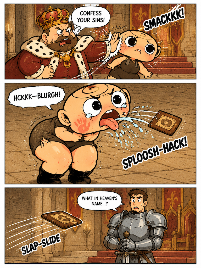 A Slap and a Secret Revealed (page 3 of 4)