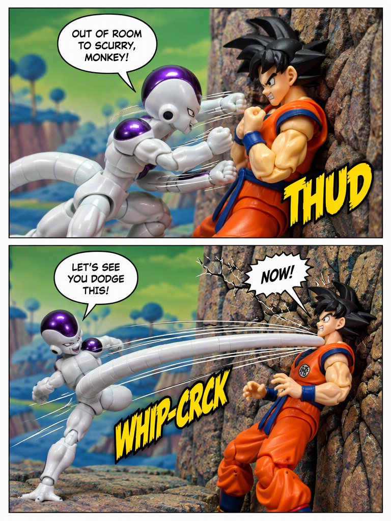 Clash on the Dying Planet! Goku vs Frieza! (page 2 of 4)