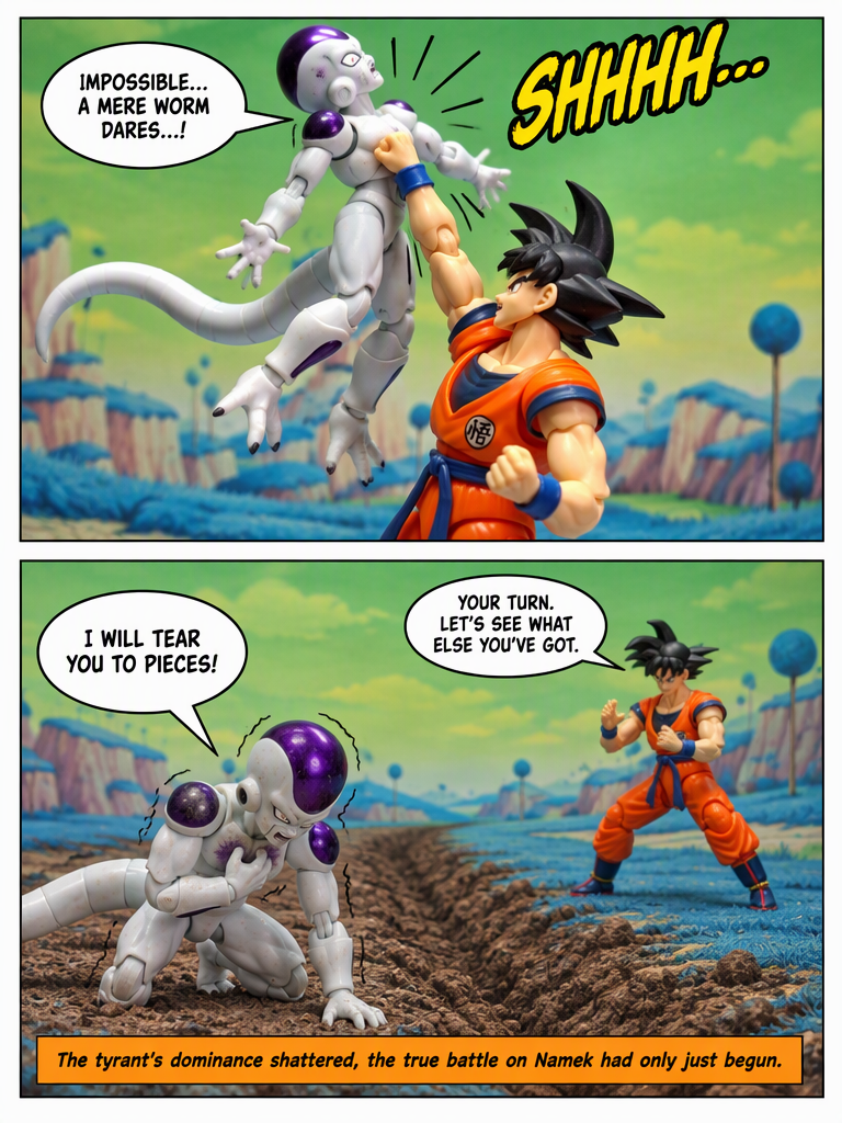 Clash on the Dying Planet! Goku vs Frieza! (page 4 of 4)