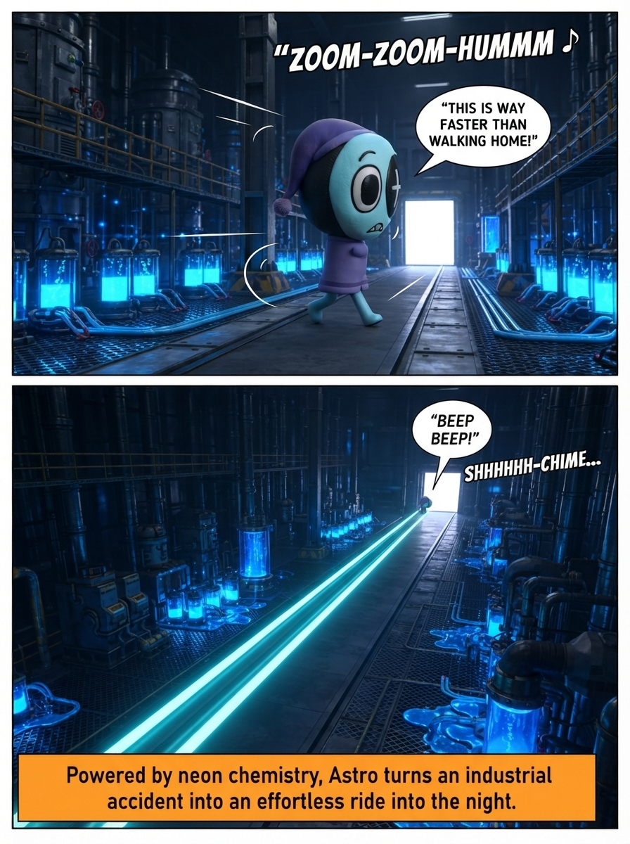 Astro in the Luminescent Vat (page 8 of 8)