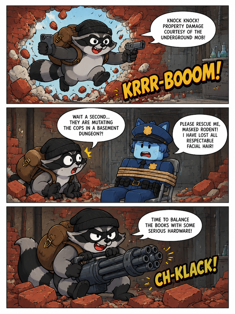 The Origin of the Blue Dragnet (page 2 of 4)