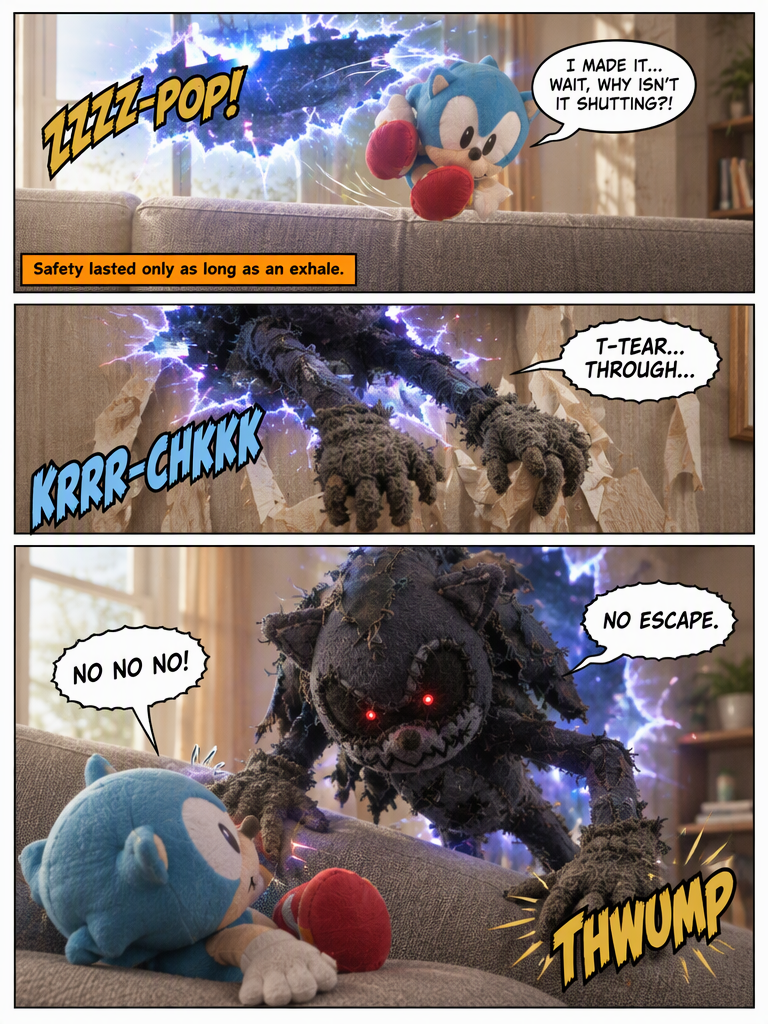 Glitch in the Yellow Hallways (page 3 of 4)