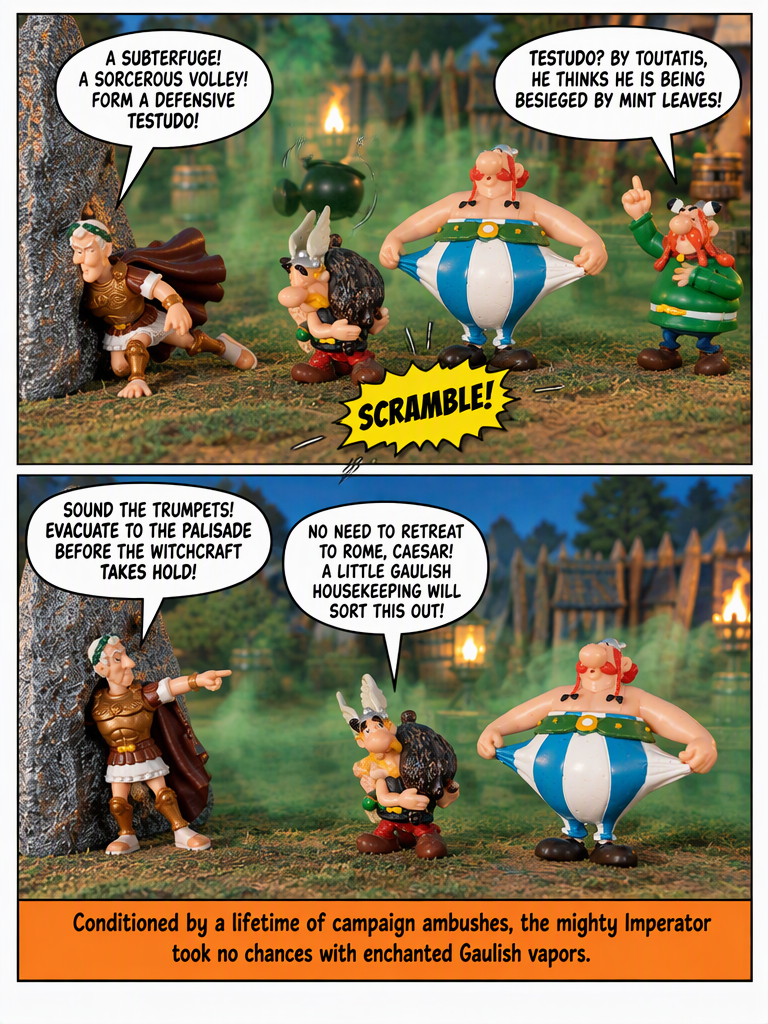 π‘ Asterix & Obelix πͺ¨ Smoke and Salutations π¬ Comic Story part 4 (page 2 of 4)