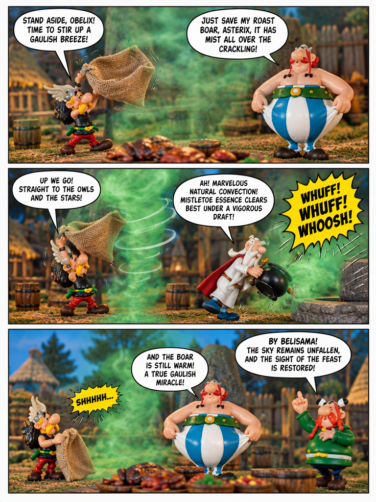 π‘ Asterix & Obelix πͺ¨ Smoke and Salutations π¬ Comic Story part 4 (page 3 of 4)