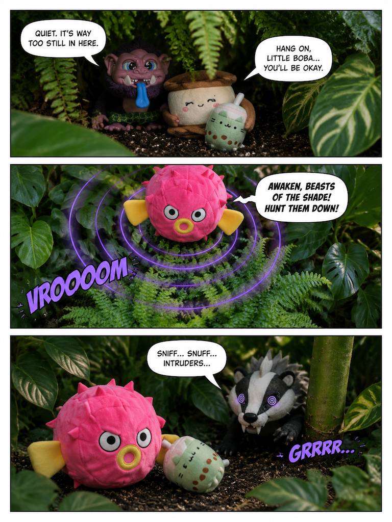 The Boba Rescue and the Forest Hideout (page 2 of 4)