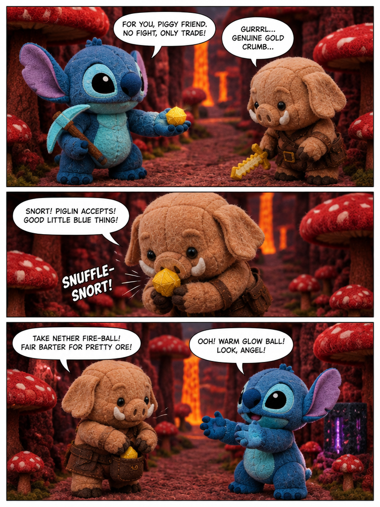 A Golden Welcome in the Nether (page 3 of 4)