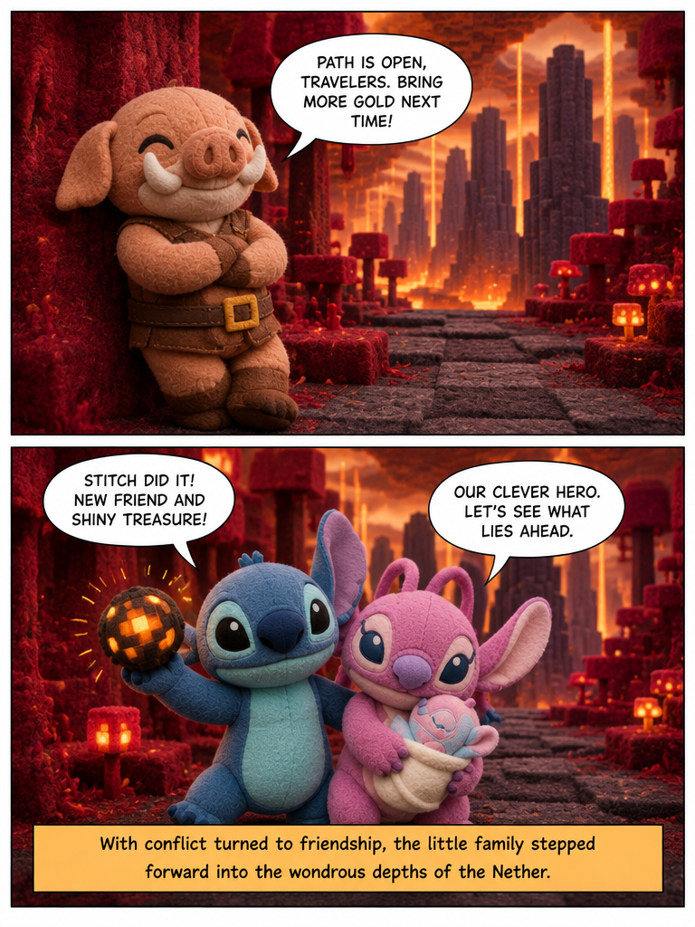 A Golden Welcome in the Nether (page 4 of 4)