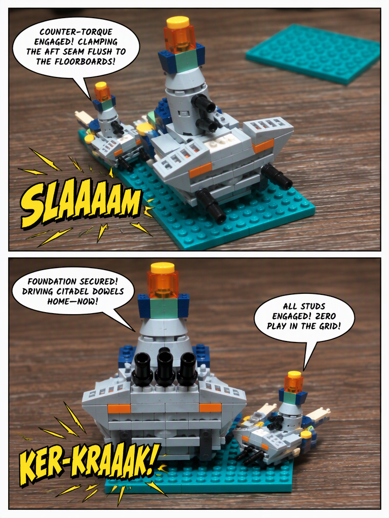Fortress on the Teal Grid (page 3 of 4)