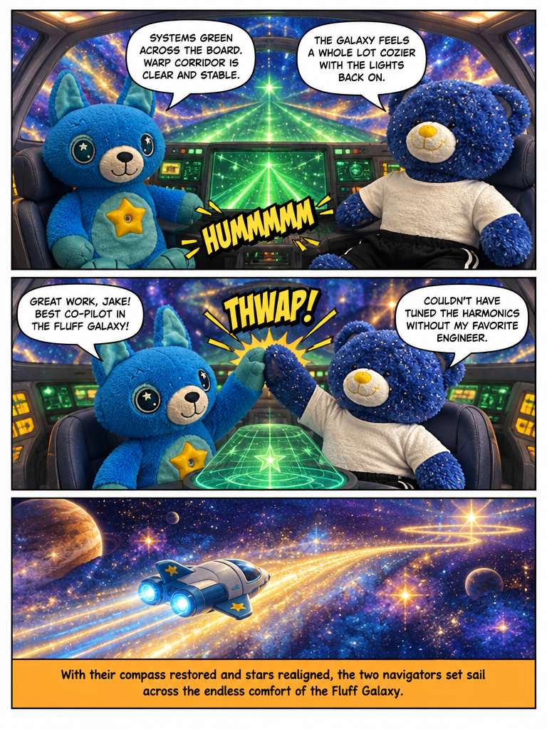 Starlight Drift in the Fluff Galaxy (page 4 of 4)