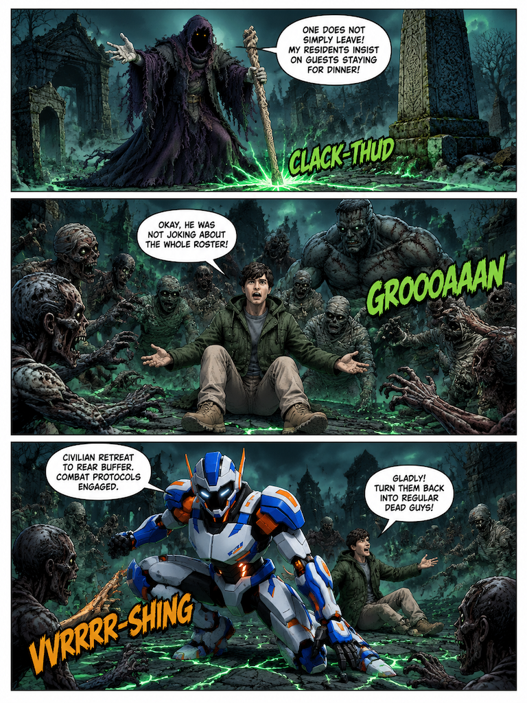 Escape from the Realm of Monsters (page 2 of 4)