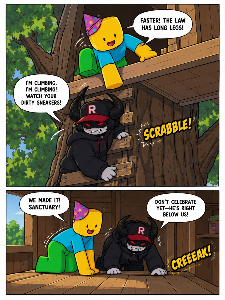 Treehouse Stand-off (page 2 of 4)