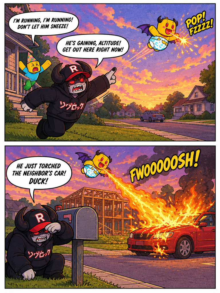 Little Winged Fireball (page 5 of 32)
