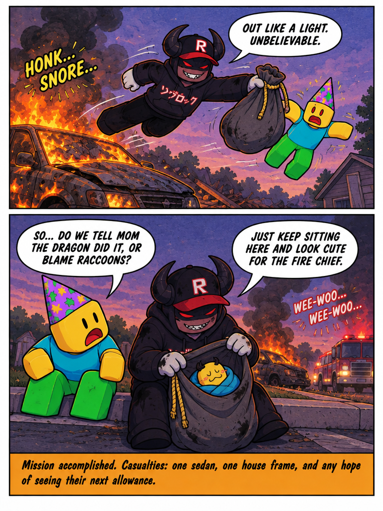 Little Winged Fireball (page 8 of 32)