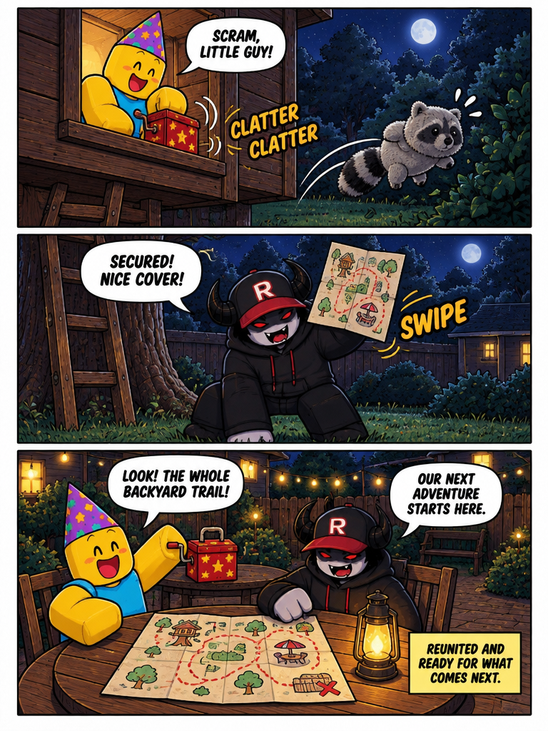 The Treehouse Treasure Map Chase (page 4 of 4)