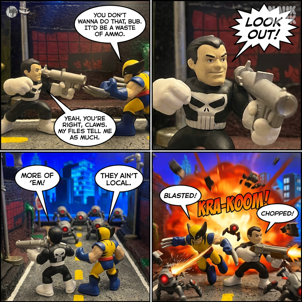 Super Hero City Chronicles: An Unlikely Alley Alliance