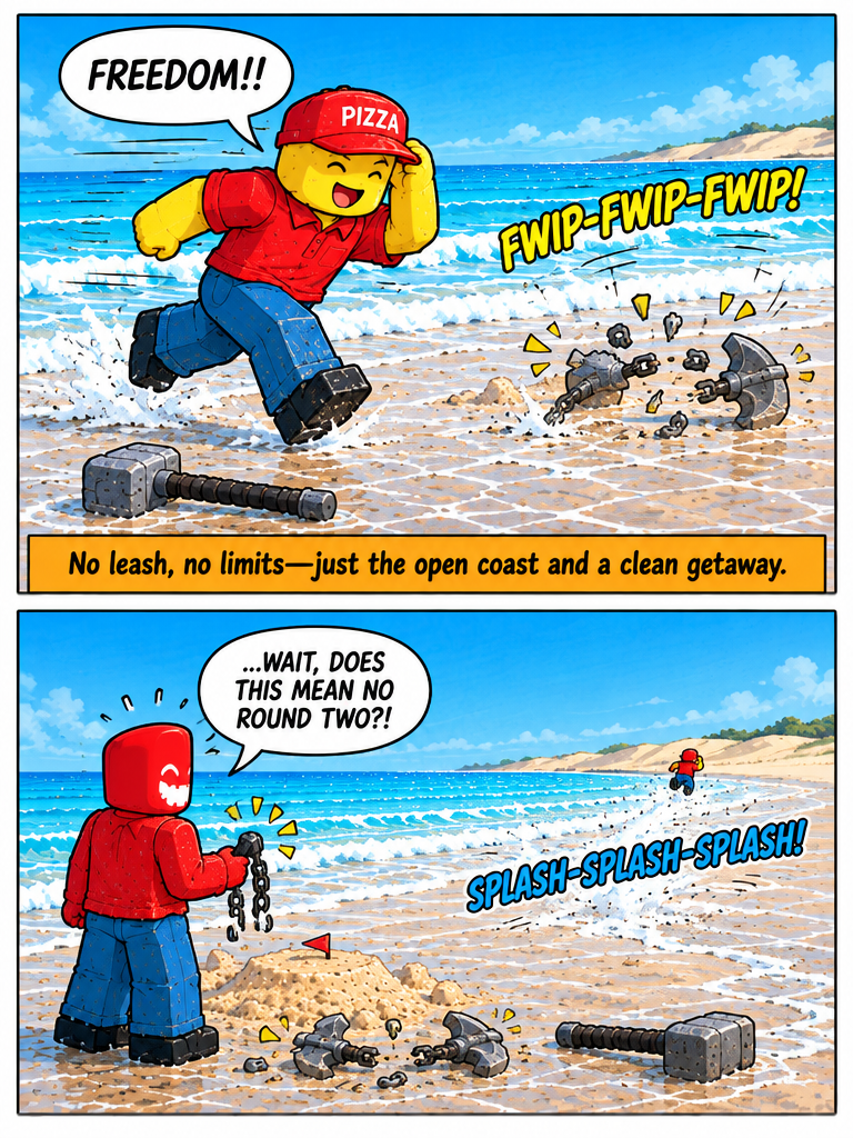 Breaking Free on the Beach (page 4 of 4)