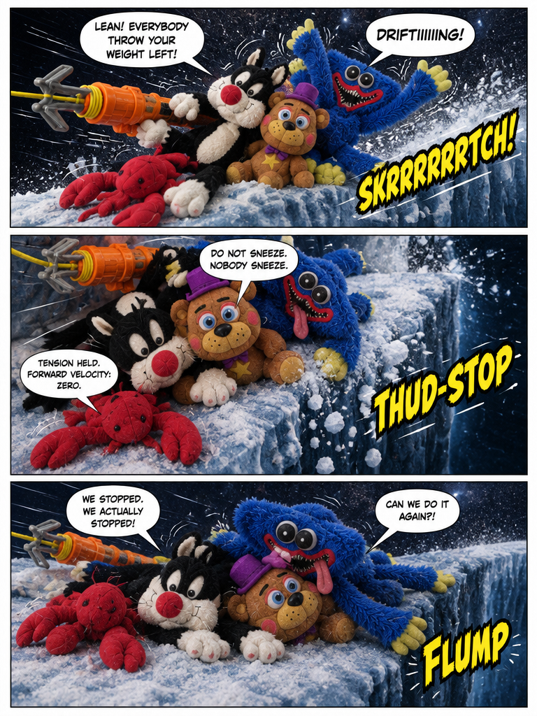 Skid on Triton's Edge (page 3 of 4)