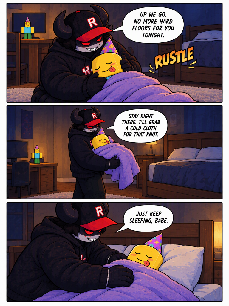 A Sudden Sneeze and Aftercare (page 2 of 4)