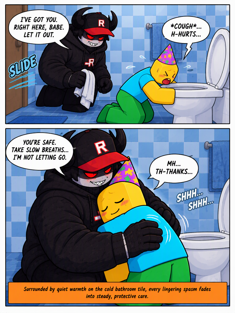 A Sudden Sneeze and Aftercare (page 4 of 4)